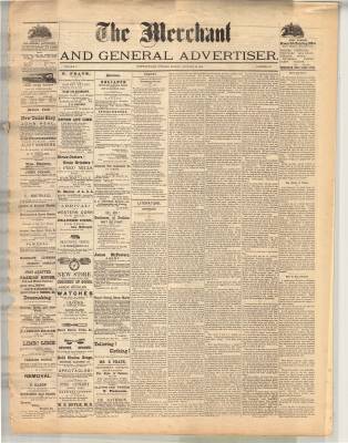 Merchant And General Advertiser (Bowmanville,  ON1869), 23 Jan 1874