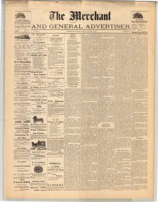 Merchant And General Advertiser (Bowmanville,  ON1869), 14 Aug 1874