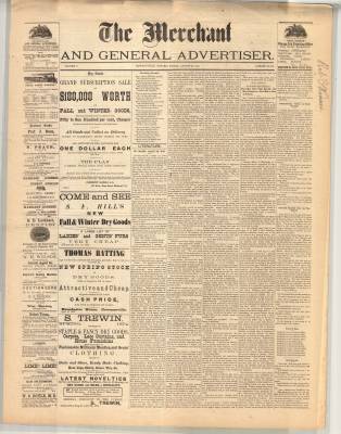 Merchant And General Advertiser (Bowmanville,  ON1869), 28 Aug 1874