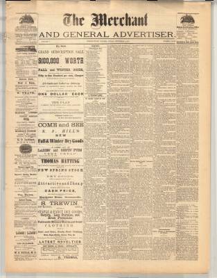 Merchant And General Advertiser (Bowmanville,  ON1869), 4 Sep 1874