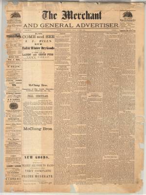 Merchant And General Advertiser (Bowmanville,  ON1869), 2 Oct 1874