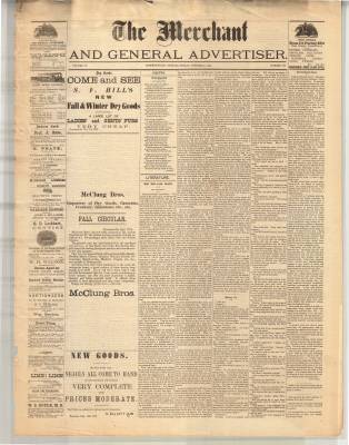 Merchant And General Advertiser (Bowmanville,  ON1869), 16 Oct 1874