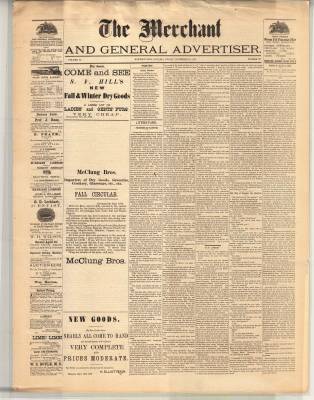 Merchant And General Advertiser (Bowmanville,  ON1869), 13 Nov 1874