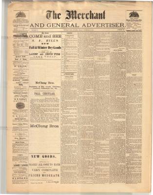 Merchant And General Advertiser (Bowmanville,  ON1869), 20 Nov 1874