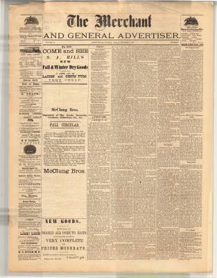 Merchant And General Advertiser (Bowmanville,  ON1869), 4 Dec 1874