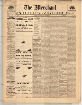 Merchant And General Advertiser (Bowmanville,  ON1869), 25 Dec 1874