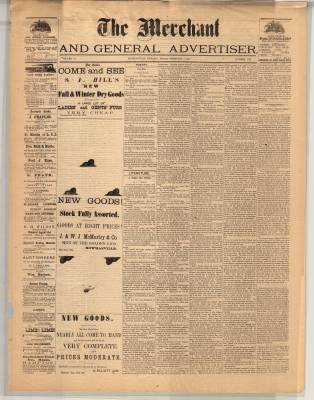 Merchant And General Advertiser (Bowmanville,  ON1869), 5 Feb 1875