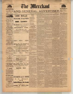 Merchant And General Advertiser (Bowmanville,  ON1869), 30 Apr 1875