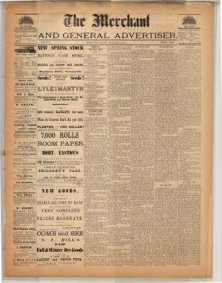 Merchant And General Advertiser (Bowmanville,  ON1869), 14 May 1875