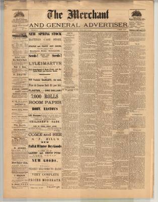 Merchant And General Advertiser (Bowmanville,  ON1869), 28 May 1875