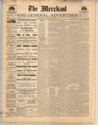 Merchant And General Advertiser (Bowmanville,  ON1869), 18 Jun 1875