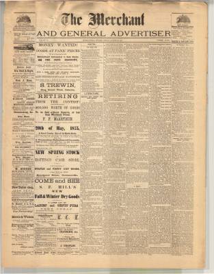 Merchant And General Advertiser (Bowmanville,  ON1869), 27 Aug 1875