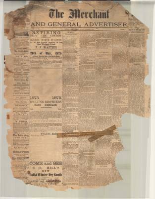 Merchant And General Advertiser (Bowmanville,  ON1869), 1 Oct 1875