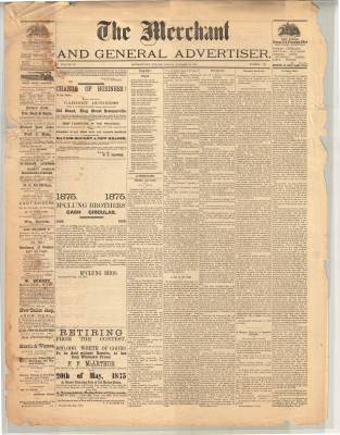 Merchant And General Advertiser (Bowmanville,  ON1869), 19 Nov 1875