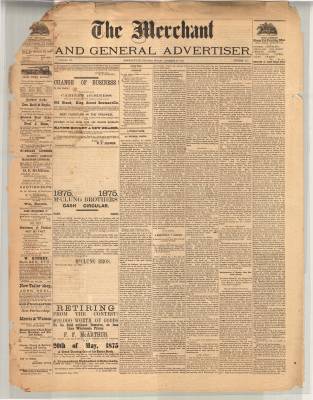 Merchant And General Advertiser (Bowmanville,  ON1869), 26 Nov 1875