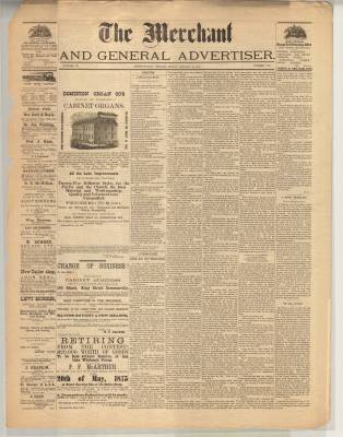 Merchant And General Advertiser (Bowmanville,  ON1869), 14 Jan 1876