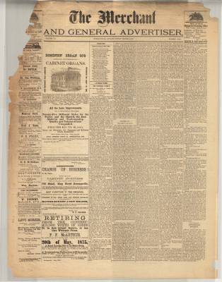 Merchant And General Advertiser (Bowmanville,  ON1869), 3 Mar 1876