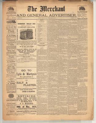 Merchant And General Advertiser (Bowmanville,  ON1869), 21 Apr 1876