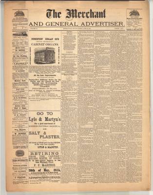 Merchant And General Advertiser (Bowmanville,  ON1869), 28 Apr 1876