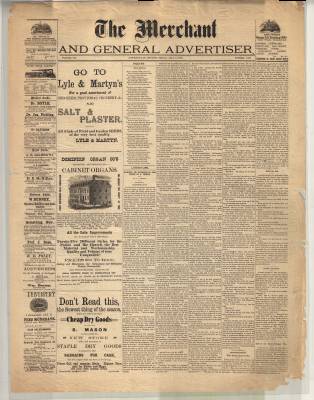 Merchant And General Advertiser (Bowmanville,  ON1869), 14 Jul 1876