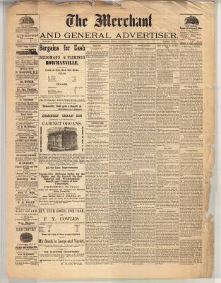 Merchant And General Advertiser (Bowmanville,  ON1869), 25 Aug 1876