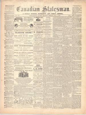 Canadian Statesman (Bowmanville, ON), 1 Oct 1868