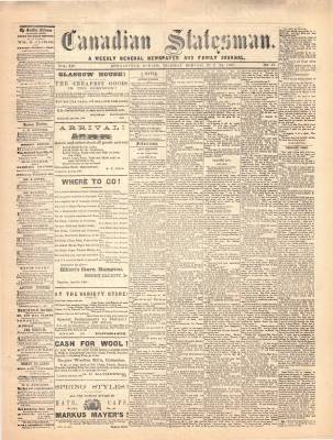 Canadian Statesman (Bowmanville, ON), 24 Jun 1869