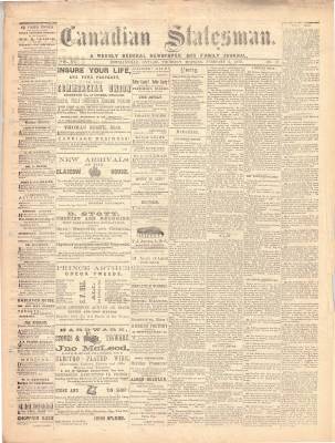 Canadian Statesman (Bowmanville, ON), 3 Feb 1870