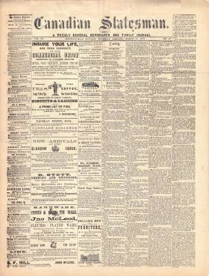 Canadian Statesman (Bowmanville, ON), 17 Mar 1870