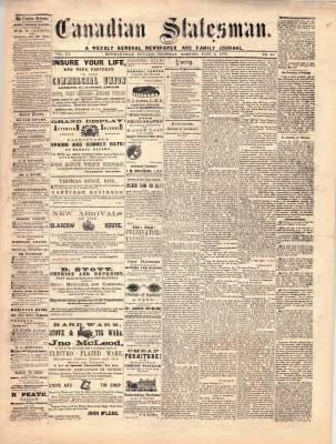 Canadian Statesman (Bowmanville, ON), 2 Jun 1870