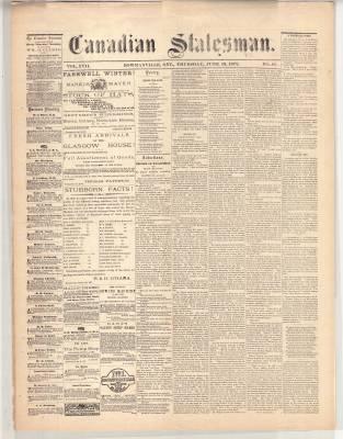 Canadian Statesman (Bowmanville, ON), 13 Jun 1872