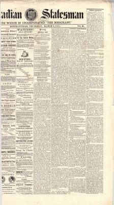 Canadian Statesman (Bowmanville, ON), 1 Mar 1877