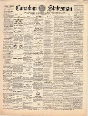 Canadian Statesman (Bowmanville, ON), 17 May 1877