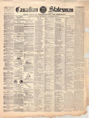 Canadian Statesman (Bowmanville, ON), 18 Oct 1877