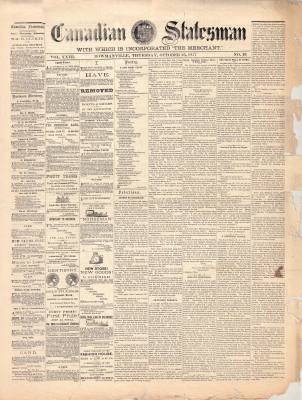 Canadian Statesman (Bowmanville, ON), 25 Oct 1877