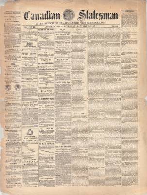 Canadian Statesman (Bowmanville, ON), 3 Jan 1878