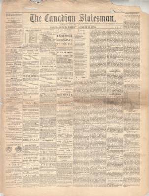 Canadian Statesman (Bowmanville, ON), 23 Aug 1878