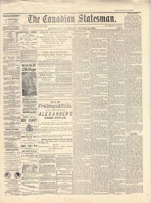 Canadian Statesman (Bowmanville, ON), 15 Aug 1879