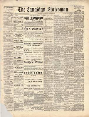 Canadian Statesman (Bowmanville, ON), 23 Jan 1880