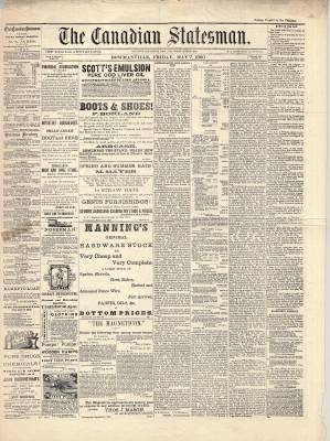 Canadian Statesman (Bowmanville, ON), 7 May 1880