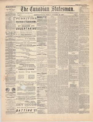 Canadian Statesman (Bowmanville, ON), 29 Oct 1880