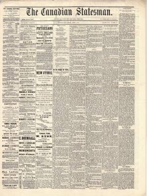 Canadian Statesman (Bowmanville, ON), 8 Apr 1881