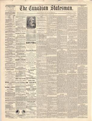 Canadian Statesman (Bowmanville, ON), 21 Oct 1881