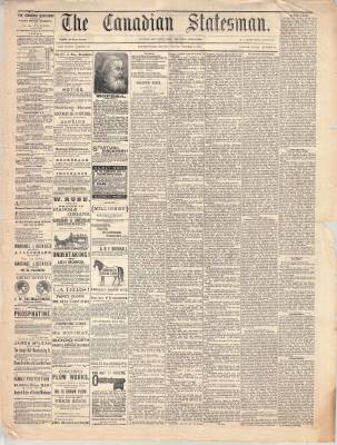 Canadian Statesman (Bowmanville, ON), 6 Oct 1882