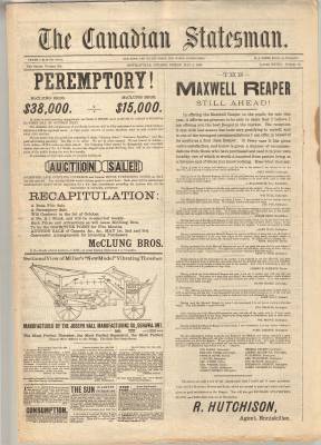 Canadian Statesman (Bowmanville, ON), 4 May 1883