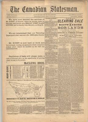 Canadian Statesman (Bowmanville, ON), 29 Jun 1883