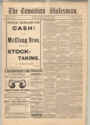 Canadian Statesman (Bowmanville, ON), 28 Mar 1884