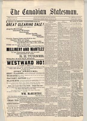 Canadian Statesman (Bowmanville, ON), 30 Jan 1885