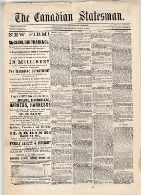 Canadian Statesman (Bowmanville, ON), 27 Aug 1886