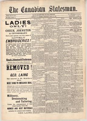 Canadian Statesman (Bowmanville, ON), 28 Mar 1888